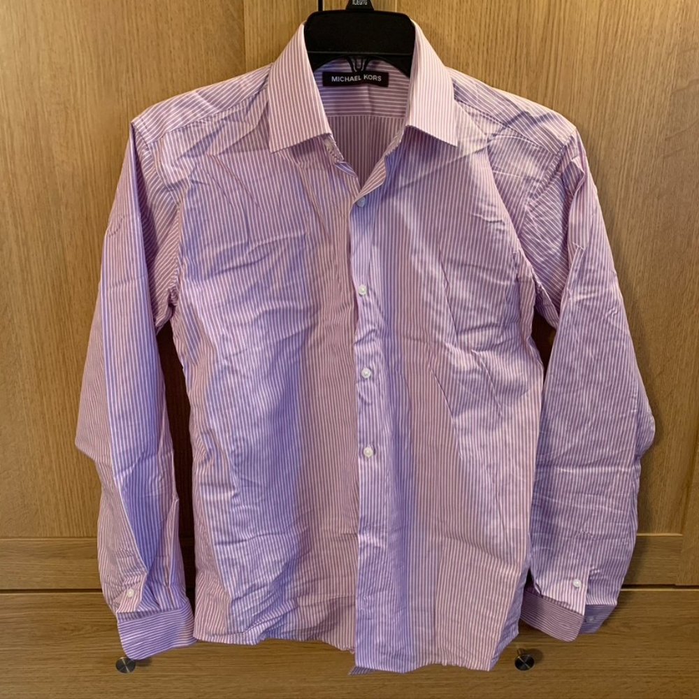 MK Michael Kors boys long sleeve dress shirt